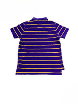 Polo Ralph Lauren Poloshirt gestreift Gelb/Violett