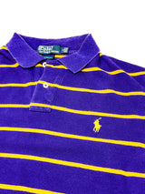 Polo Ralph Lauren Poloshirt gestreift Gelb/Violett
