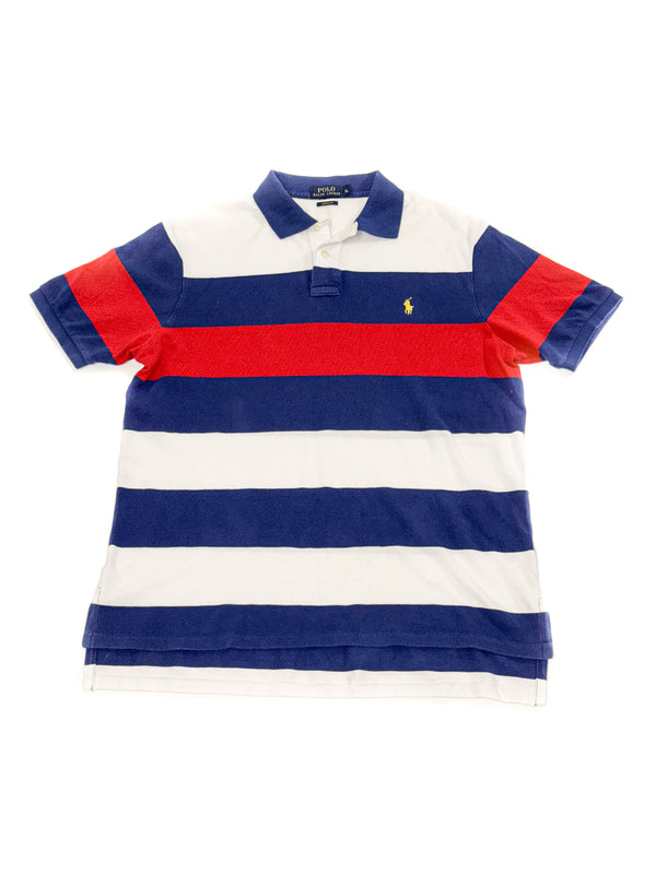 Polo Ralph Lauren Poloshirt rot-blau-weiss gestreift