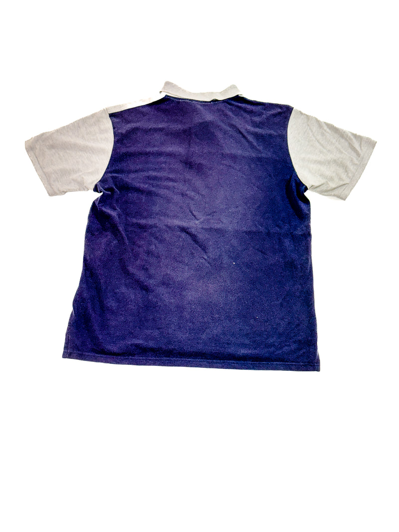 Yves Saint Laurent Poloshirt blau-weiss-grau