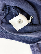 Yves Saint Laurent Poloshirt blau-weiss-grau