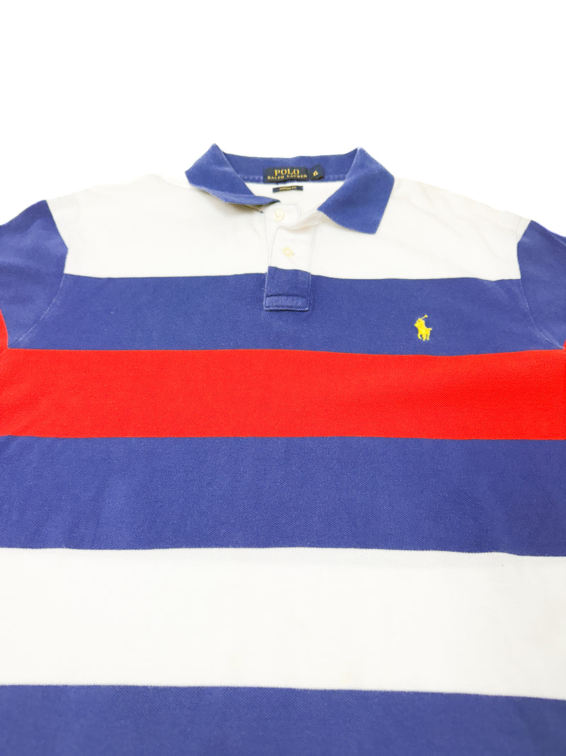 Polo Ralph Lauren Poloshirt rot-blau-weiss gestreift